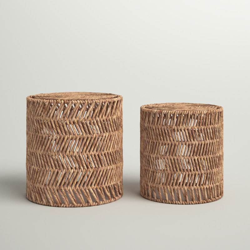 Sand & Stable™ Zander Drum Nesting Tables & Reviews | Wayfair